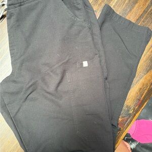 Figs Black Yola scrub pants